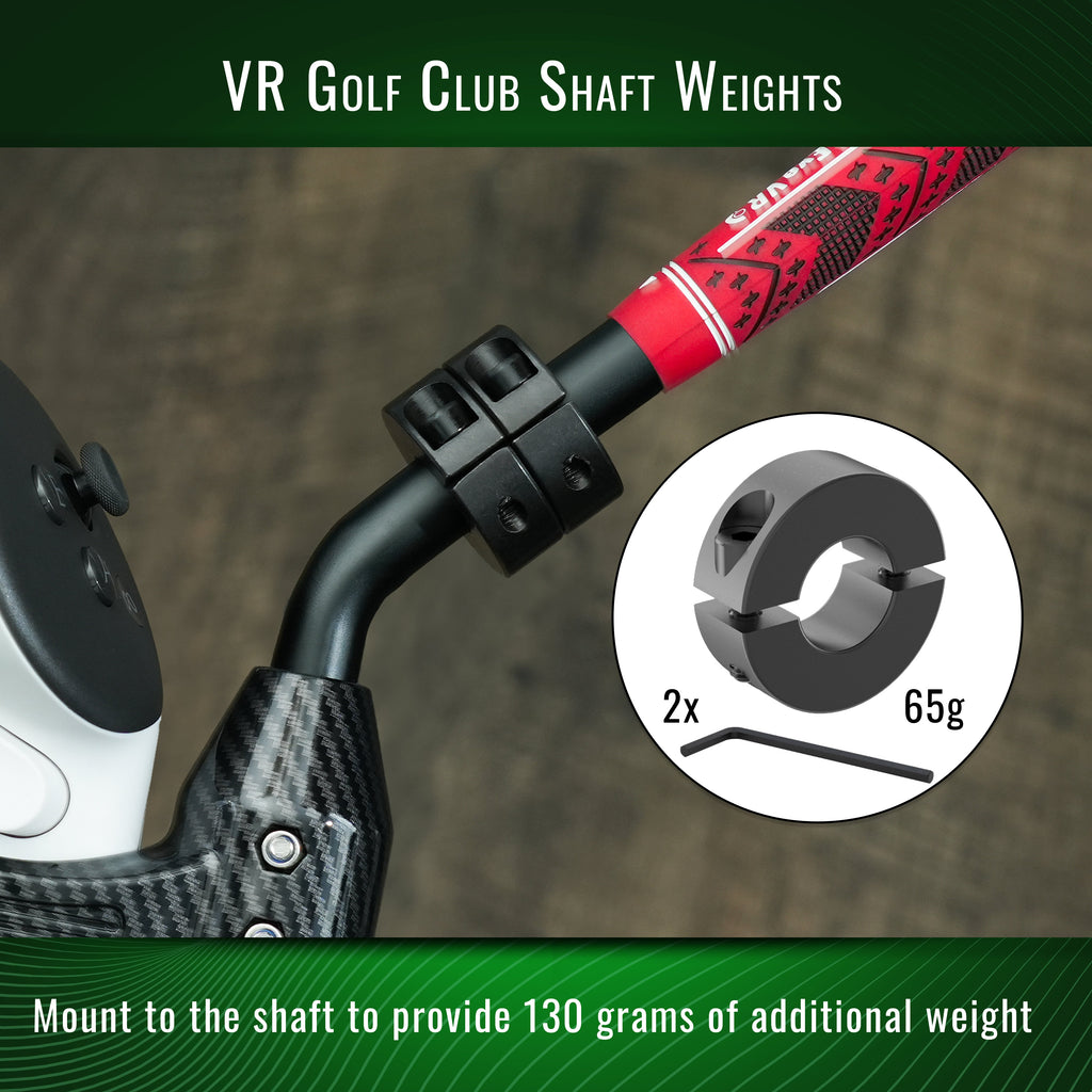 DriVR Ace - VR Golf Club Handle Accessory - Compatible with Quest 3/3s and Pro